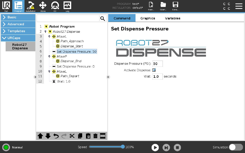 Creating a Dispensing Program